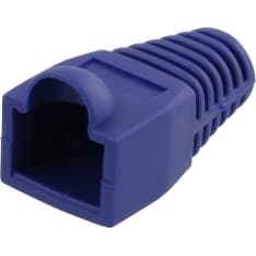 Deltaco MD-23 RJ45 connector protector 6.8mm diameter blue 20 pcs