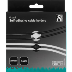 Deltaco CM509 self-adhesive cable holder