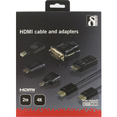Deltaco HDMI/DisplayPort/DVI sovitinsarja