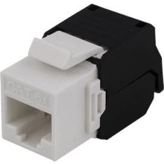 Deltaco MD-109 UTP Cat6a Keystone liitin työkaluton asennus