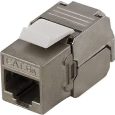 Deltaco MD-112 FTP Cat6 Keystone liitin työkaluton asennus