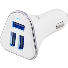 Deltaco USB-CAR102 3 laitteen autolaturi
