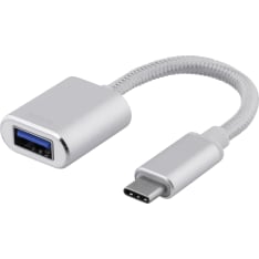 Deltaco USB-C 3.1 Gen 1 - USB-A OTG sovitin