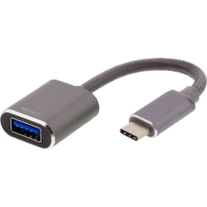 Deltaco USB-C 3.1 Gen 1 - USB-A OTG sovitin