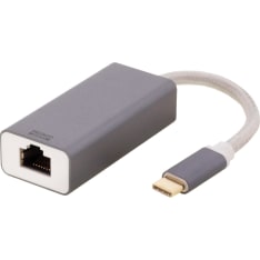 Deltaco USBC-GIGA4 USB-C to Gigabit Ethernet network adapter