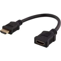 Deltaco taipuisa HDMI uros-naaras sovitin