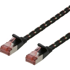 Deltaco UFTP-2312 U/FTP Cat6a 1.5m network cable