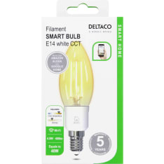 Deltaco Smart Home SH-LFE14C35 E14 älylamppu