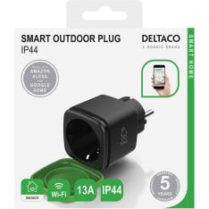 Deltaco Smart Home SH-OP01 IP44-älypistorasia ulkokäyttöön