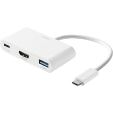 Deltaco USBC-HDMI23 USB-C telakointiasema