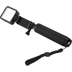 GadgetMonster Vlogging Stick LED-valolla