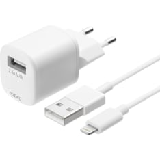 Deltaco USB-AC181 USB/Lightning seinälaturi
