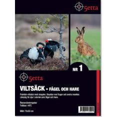 5etta 1 Jänis-Lintu 75 x 50 cm riistasäkki