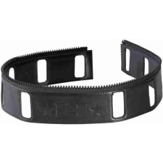 Halvarssons Musta Naisten 70cm vyötäröltä yhdistävä vetoketju