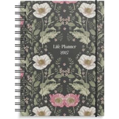 Life Planner Floral A6 2027