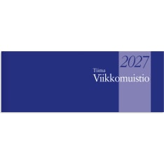 Burde Tiima viikkomuistio sidottu kalenteri 2027