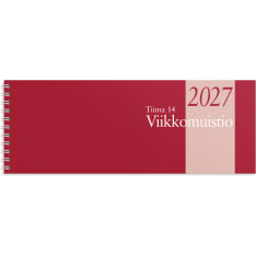 Burde Tiima 14 viikkomuistio kalenteri 2027