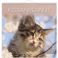 Burde Kissanpennut seinäkalenteri 2027