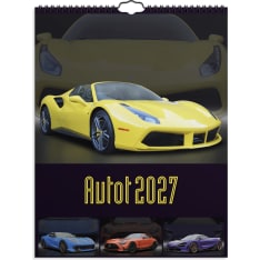 Wall calendar 2027 Cars