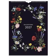 Wall calendar 2027 Flowers