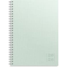 Burde Business Textile green 2026 calendar
