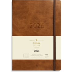 Burde Business Forma Deluxe brown 2026 calendar