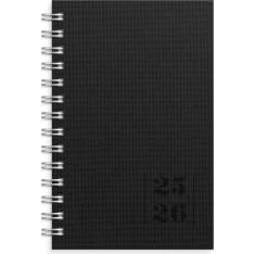 Burde Compact Textile musta 2025-2026 lukuvuosikalenteri