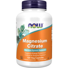 Now Foods Magnesiumsitraatti Magnesium Citrate 120 kaps. ravintolisä