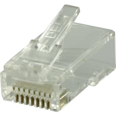 Deltaco MD-18 laitekaapelin RJ45-liitin Cat6 UTP 20kpl