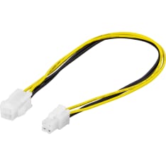 Deltaco SSI-43 4-pin ATX12V jatkokaapeli