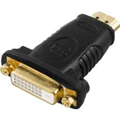 Deltaco HDMI male - DVI-D female adapter