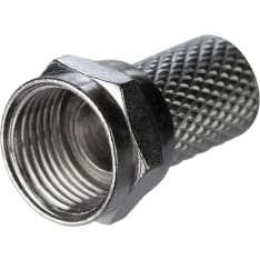 Deltaco F-urosliitin 6.2mm RG6/antennikaapeli