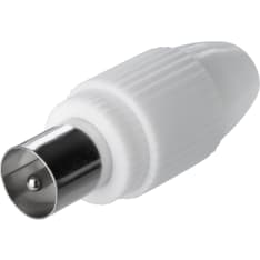 Deltaco antenniliitin 9.5mm uros ruuviasennus