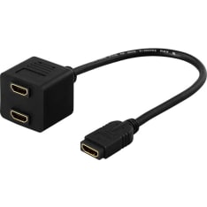 Deltaco HDMI 1:2 jakokaapeli