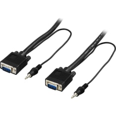 Deltaco RGB-7G 20m VGA + audio cable