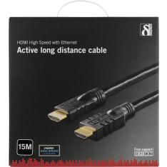 Deltaco HDMI-1250 25m aktiivinen HDMI kaapeli
