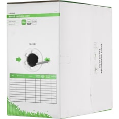 Deltaco TP-47H U/UTP asennuskaapeli Cat6 305m laatikko harmaa