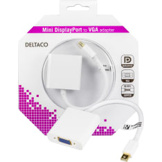 Deltaco DP-VGA4-K Mini DisplayPort - VGA sovitin