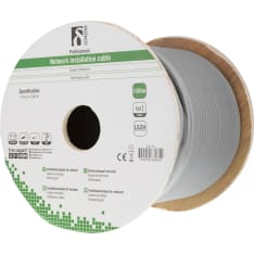 Deltaco TP-70 S/FTP installation cable Cat7 100m gray