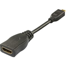Deltaco High Speed with Ethernet Micro-HDMI uros - HDMI naaras sovitin