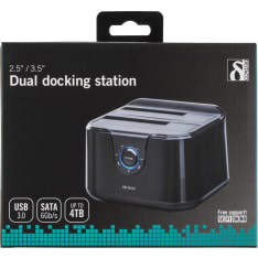 Deltaco MAP-GD35U3 kloonaava USB 3.0 telakka-asema