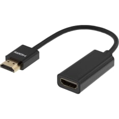 Deltaco HDMI-1088 ohut 10cm HDMI-kaapeli