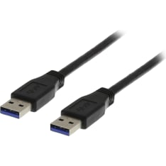Deltaco USB 3.0 uros-uros kaapeli