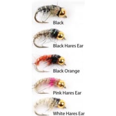 Wiggler Gold Head Czech Nymphs 5kpl perhot