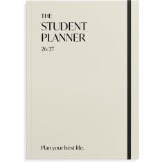 Burde Student Planner A5 2027 beige lukuvuosikalenteri