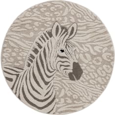 KMCarpets Genvova Zebra pyöreä matto