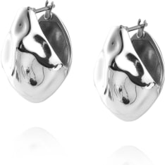 Mockberg Wavy Bolded Drop earrings