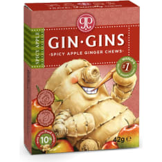 Ginger People Gin Gins Spicy Apple 42g inkiväärimakeinen