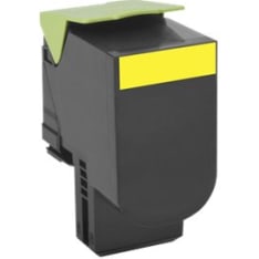 Lexmark 702HY yellow laser toner cartridge