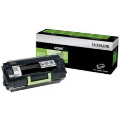 Lexmark 522HE black laser toner cartridge